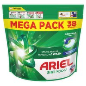 Ariel All in 1 Original Pods 38 Wash 10.50 €