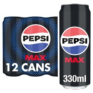 Pepsi Max Can 12 Pack