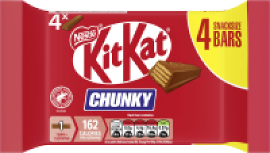 Kitkat Milk Chocolate 4 Finger Multi Pack