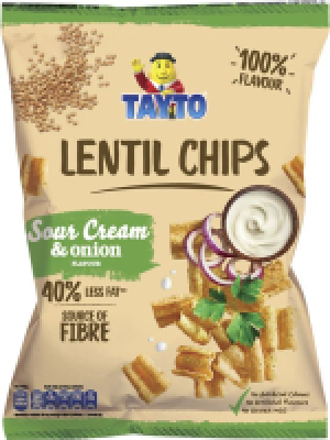 Tayto Lentil Chips Range