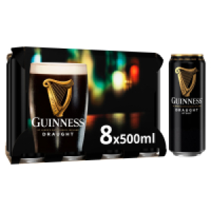 Guinness Draught Stout Can 8 Pack 14.50 €