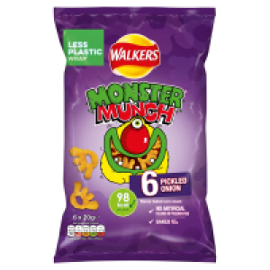 Monster Munch Pickled Onion 6 Pack 1.50 €