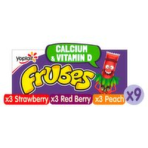 Yoplait Frubes Variety 9 Pack 1.50 €