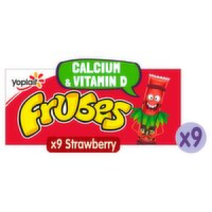Yoplait Frubes Strawberry 9 Pack 1.50 €