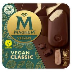 Magnum Vegan Classic Ice Cream 3 Pack 4.50 €