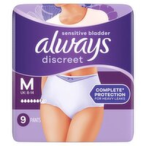 SuperValu  Always Discreet Incontinence Underwear Plus Medium
