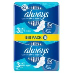 Always Ultra Duo Pads Night