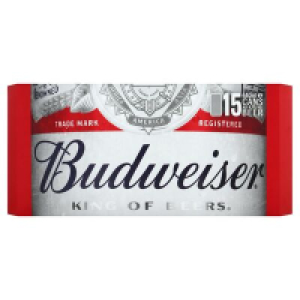 Budweiser Beer Can Pack 15 x 440ml 23.50 €