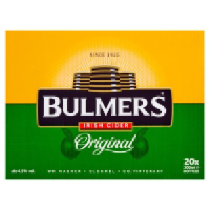 Bulmers Irish Cider Bottles 20 Pack 24.50 €
