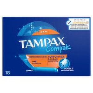Tampax Compak Super Plus Tampons 4.95 €