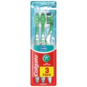 Colgate Max White Medium Toothbrush Triple Pack