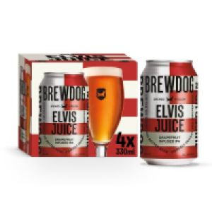 Brewdog Elvis Juice Cans 4 Pack