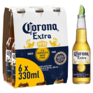 Corona Extra Lager Bottles 6 Pack