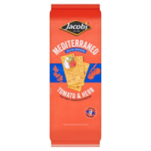 Jacobs Mediterraneo Tomato & Herb Italian Crackers