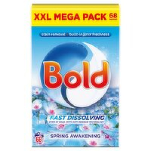 SuperValu  Bold Spring Awakening Washing Powder 68 Wash XXL Mega Pack