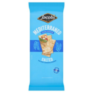 Jacobs Mediterraneo Salted Italian Crackers