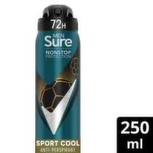 Sure For Men Antiperspirant Sport Cool Nonstop 4.00 €