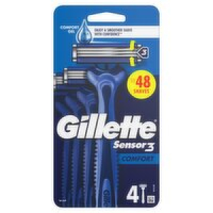 Gillette Sensor 3 Disposable Razors Men