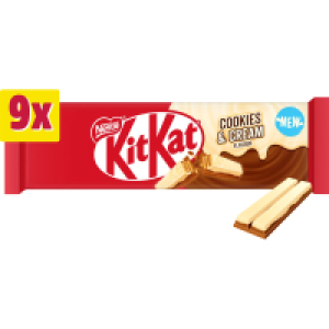 Kit Kat Cookies & Cream 2 Finger Bar 9 Pack 2.00 €