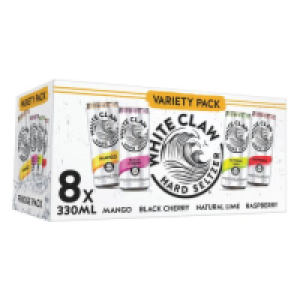 White Claw Variety Cans 8 Pack