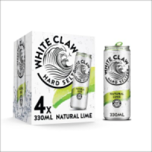 White Claw Natural Lime 4 Pack