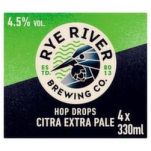 Rye River Hop Drops Citra Extra Pale Can 4 Pack