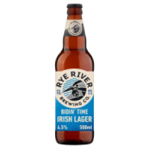 Rye River Bidin Time Irish Lager Bottle