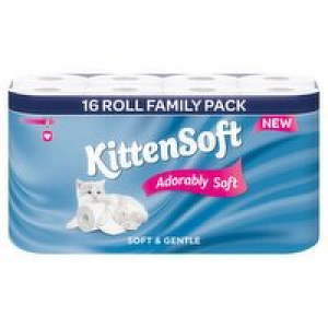 SuperValu  Kittensoft White 16 Roll