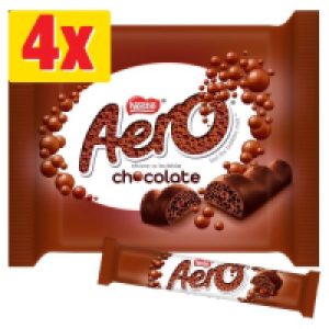 Nestle Aero Purely Chocolate Bar 4 Pack