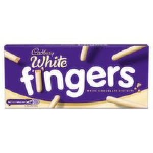 SuperValu  Cadbury White Chocolate Fingers Biscuits