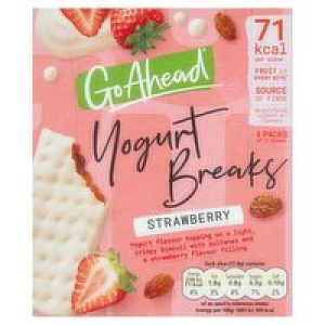 Go Ahead Strawberry Yogurt Breaks Snack Bars 4 Pack