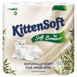 SuperValu  Kittensoft Bamboo Toilet Roll