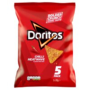 Doritos Chilli Heatwave Corn Chips 5 Pack