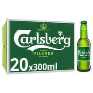 Carlsberg Danish Pilsner Bottles 20 Pack