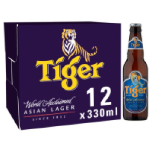 SuperValu  Tiger Lager Bottles 12 Pack