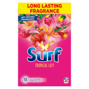 SuperValu  Surf Tropical Lily & Ylang Ylang Washing Powder 45 Washes