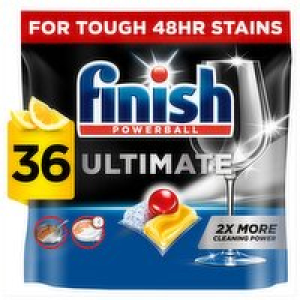 Finish Ultimate All in 1 Lemon Dishwasher Tablets 10.50 €