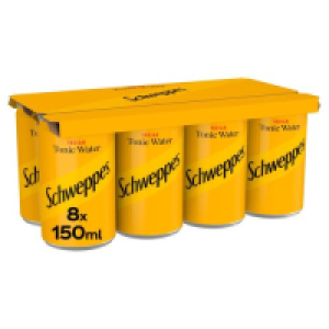 Schweppes Tonic Water Can 8 Pack