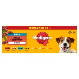 Pedigree Adult Mixed Selection in Jelly Mega 40 Pack