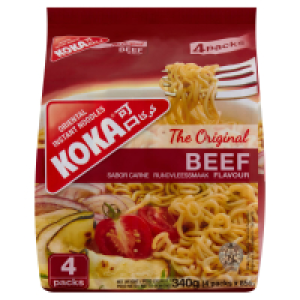 Koka Original Beef Noodles 4 Pack