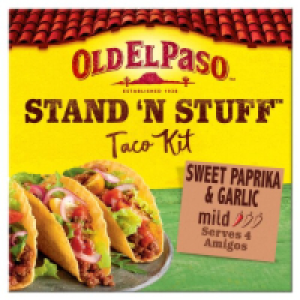 Old El Paso Paprika & Garlic Stand N Stuff Taco Kit 4.99 €