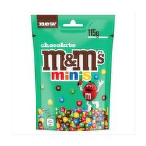 M&Ms Chocolate Minis Pouch 2.50 €