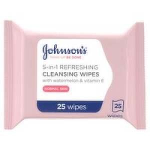 Johnsons Make-Up Be Gone Refreshing Cleansing Wipes