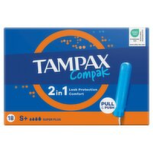 Tampax Compak Super Plus Tampons
