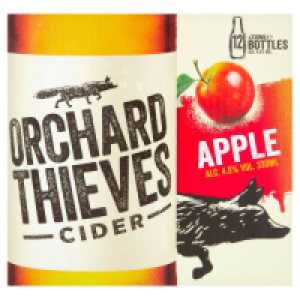Orchard Thieves Apple Cider Bottles 12 Pack