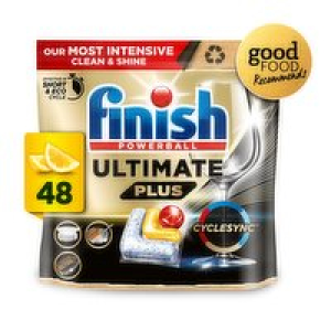 Finish Ultimate Plus All in 1 Lemon Dishwasher Tablets