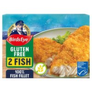 Birds Eye Gluten Free Breaded Fish Fillets 2 Pack