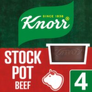 Knorr Beef Stock Pot 4 Pack