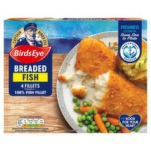 Birds Eye Breaded Fish Fillets 4 Pack