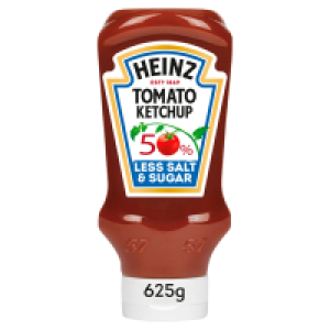 Heinz Tomato Ketchup 50% Less Sugar & Salt